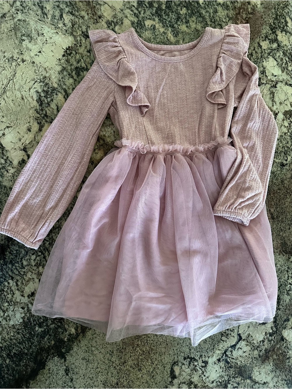 BUNDLE: Girls Pink and Blue Mixed Dresses - Cat & Jack + Carters, size 5T +BONUS - Picture 3 of 8